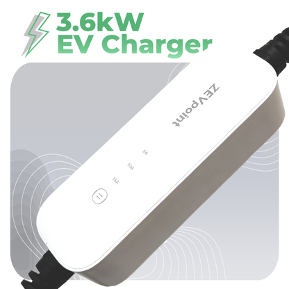 Zevpoint Aveo 3.6kw Portable EV Charger