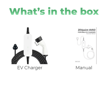 Zevpoint Aveo 3.6kw Portable EV Charger