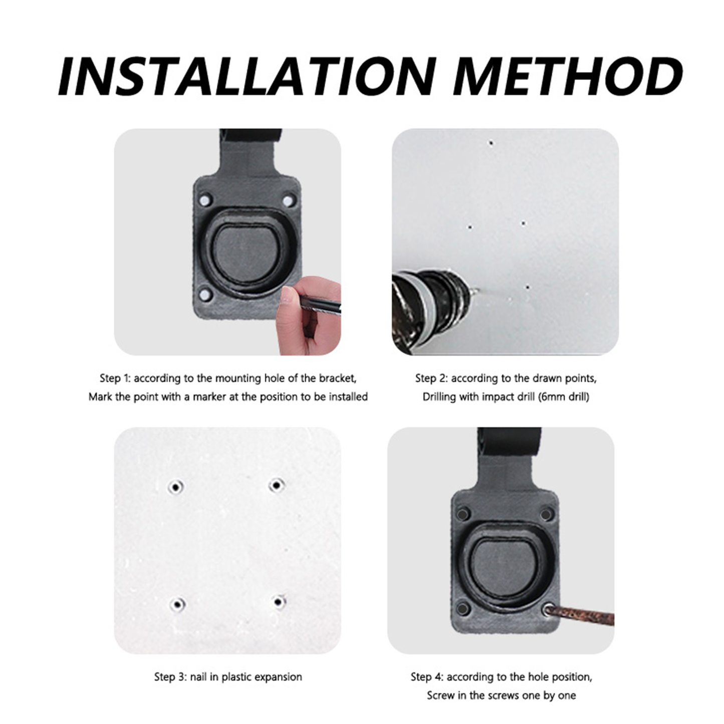 J Style - EV Charging Gun Holder