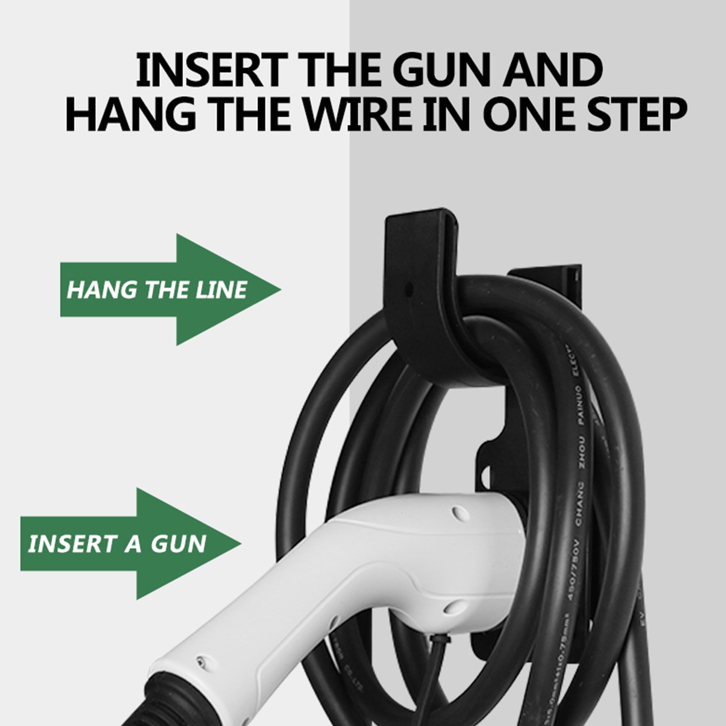 J Style - EV Charging Gun Holder