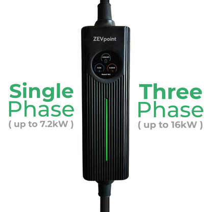 Zevpoint Spyder AIl-in-One EV Charger | Multi-Phase, Multi-Connector