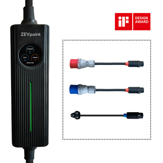 Zevpoint Spyder AIO : Multi-Phase, Multi-Connector EV Charger